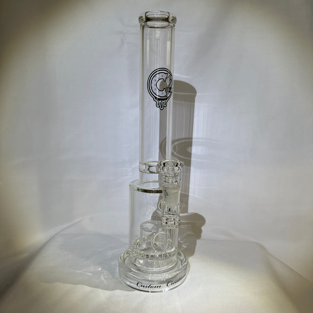 80mm Single Ratchet 16" WP Glass Pipe C2 Custom Creations   