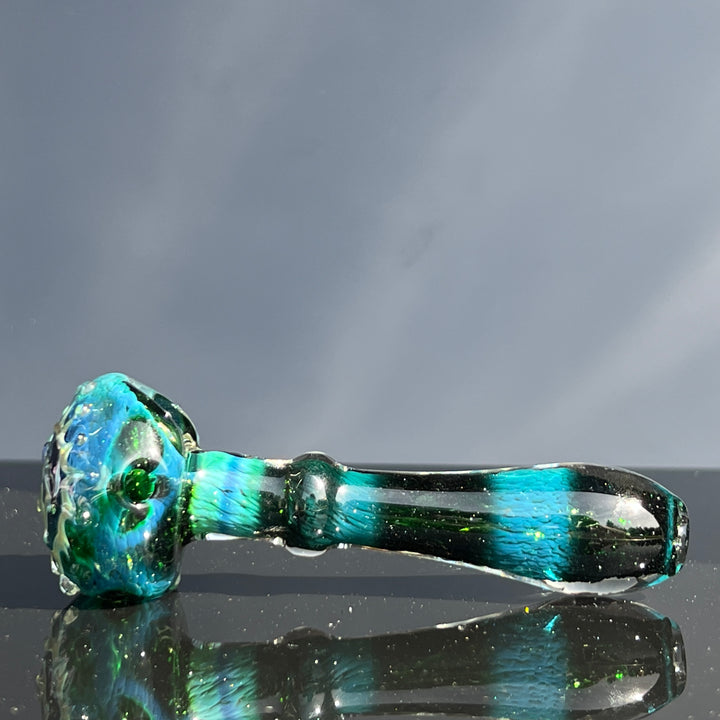 Exp Green Mushy Pipe Glass Pipe Beezy Glass
