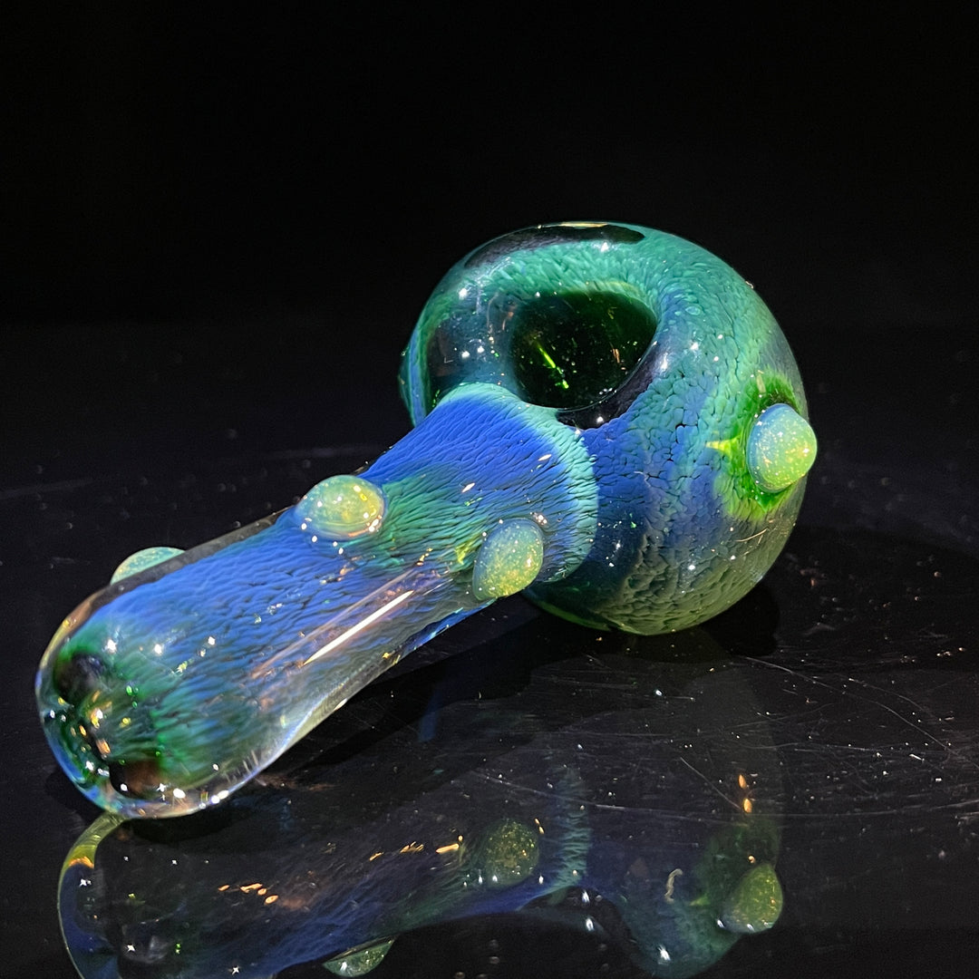 Thick Exp Green Pipe Glass Pipe Chuck Glass   