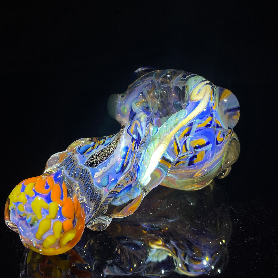 Molten Thick and Twisted Pipe Glass Pipe Molten Imagination   