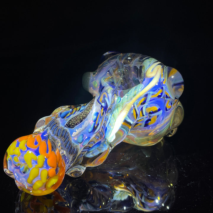 Molten Thick and Twisted Pipe Glass Pipe Molten Imagination   