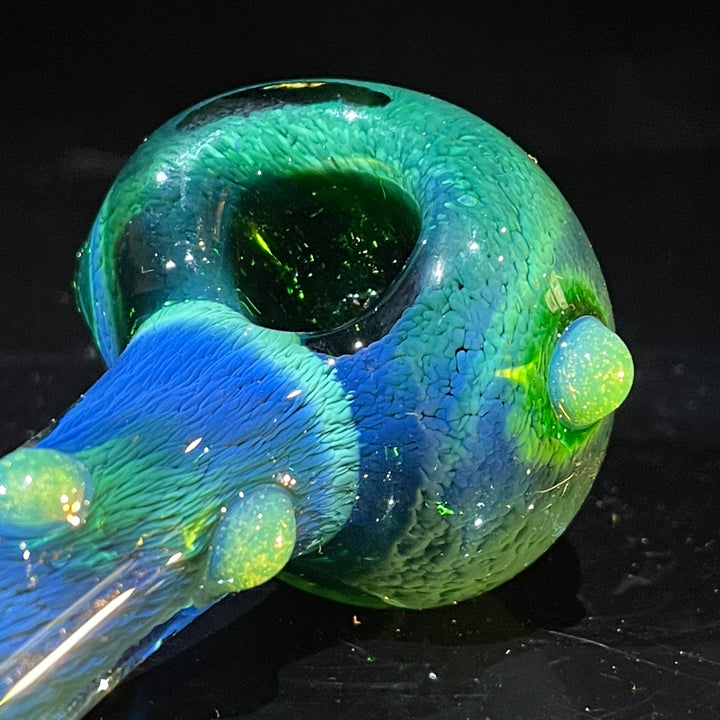 Thick Exp Green Pipe Glass Pipe Chuck Glass   