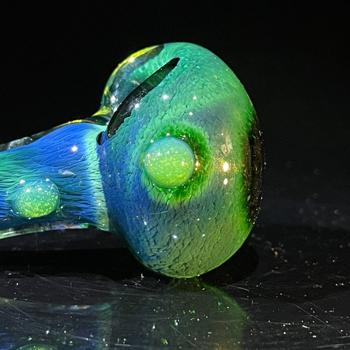 Thick Exp Green Pipe Glass Pipe Chuck Glass   