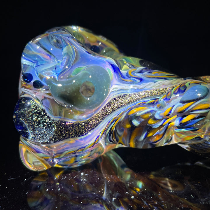 Molten Thick and Twisted Pipe Glass Pipe Molten Imagination   