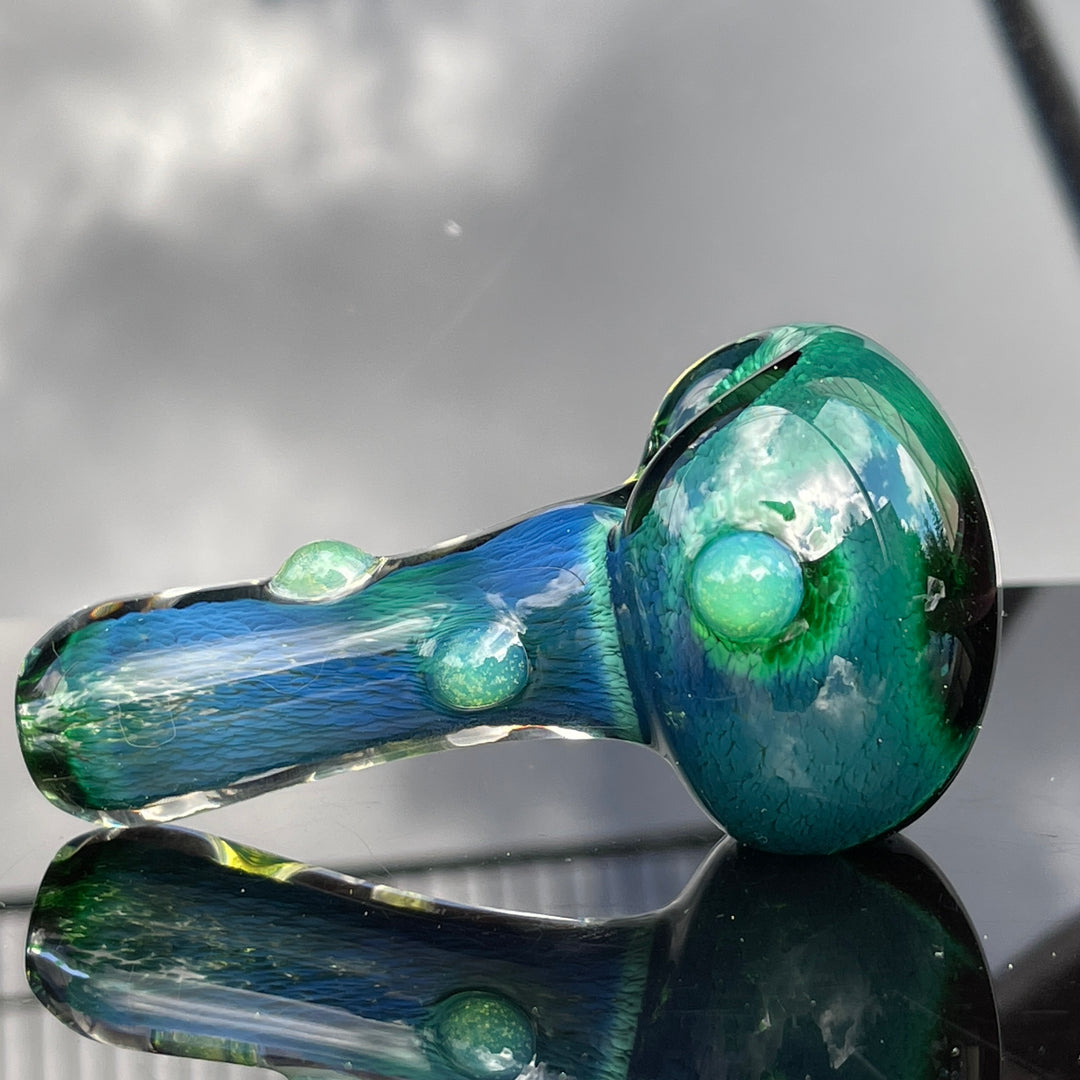 Thick Exp Green Pipe Glass Pipe Chuck Glass   