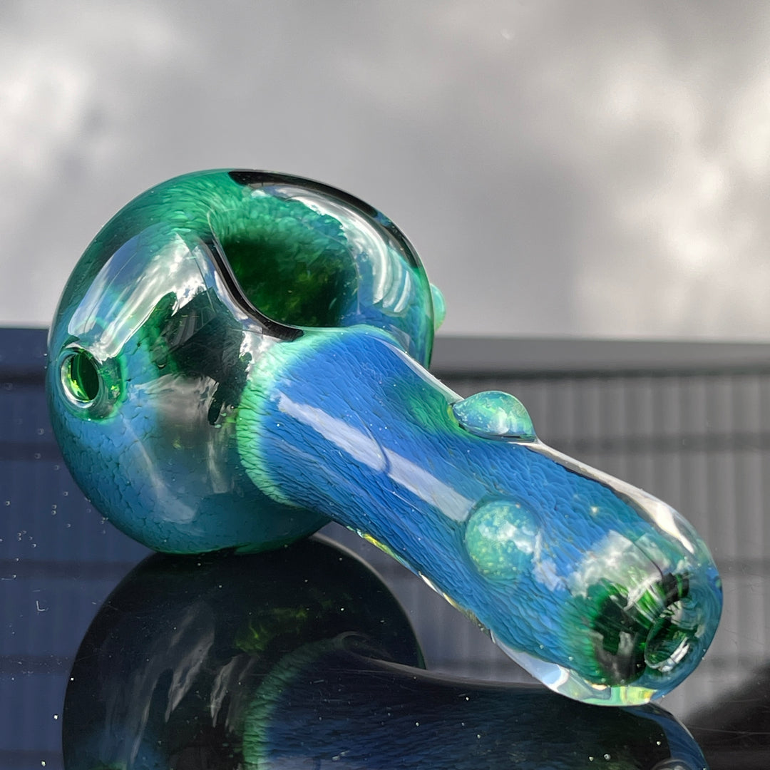 Thick Exp Green Pipe Glass Pipe Chuck Glass   