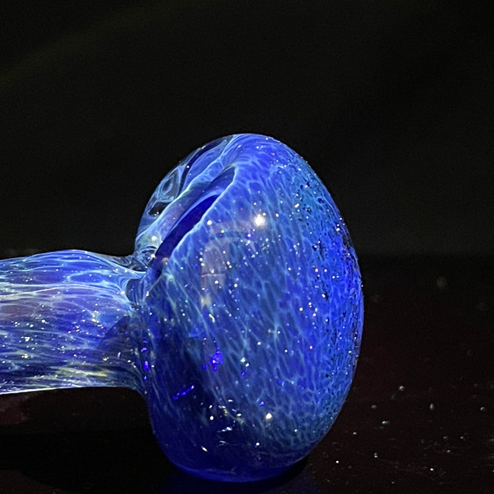 Blue Sea Sparkle Pipe Glass Pipe Beezy Glass   