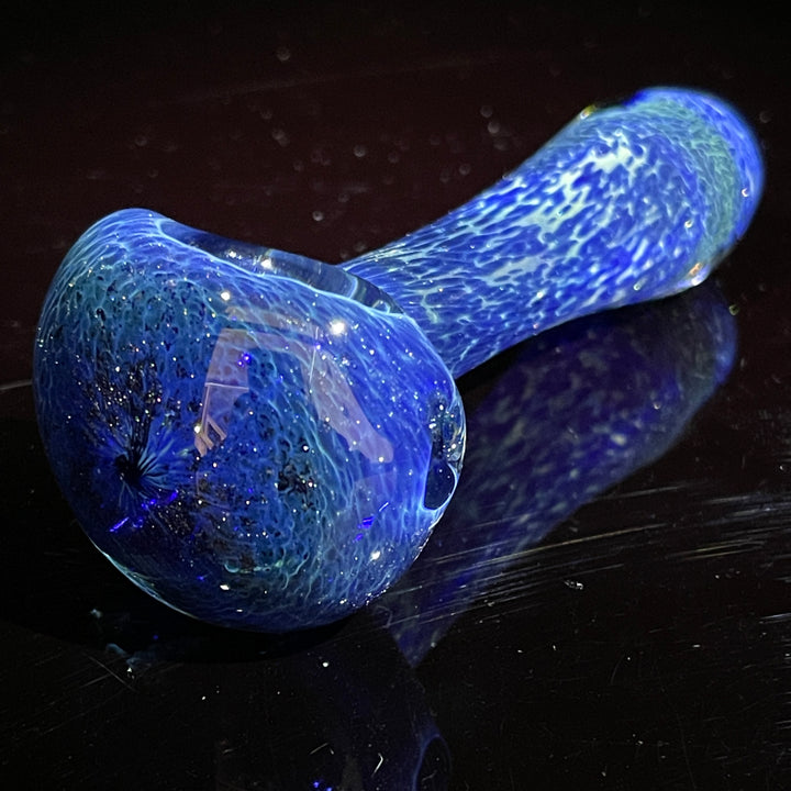 Blue Sea Sparkle Pipe Glass Pipe Beezy Glass   