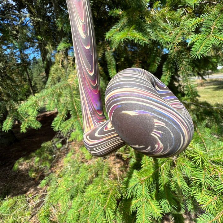 24" Woody Wood Giant Glass Pipe Wazoo Glass   
