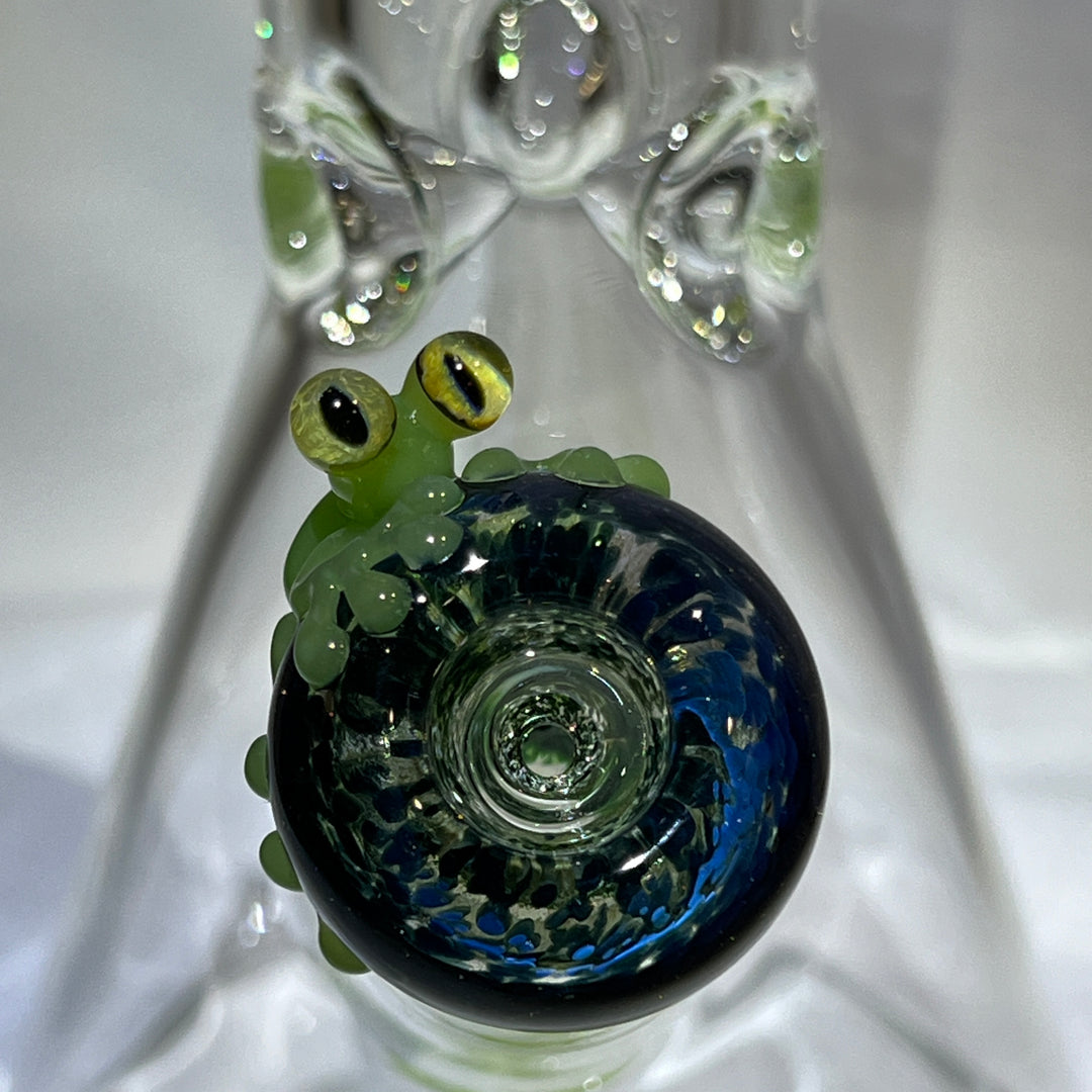 9 mm TAKO Deluxe Frog Beaker Bong 18" Glass Pipe Tako Glass   