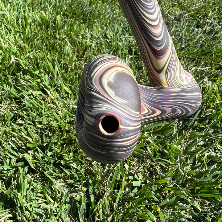 24" Woody Wood Giant Glass Pipe Wazoo Glass   