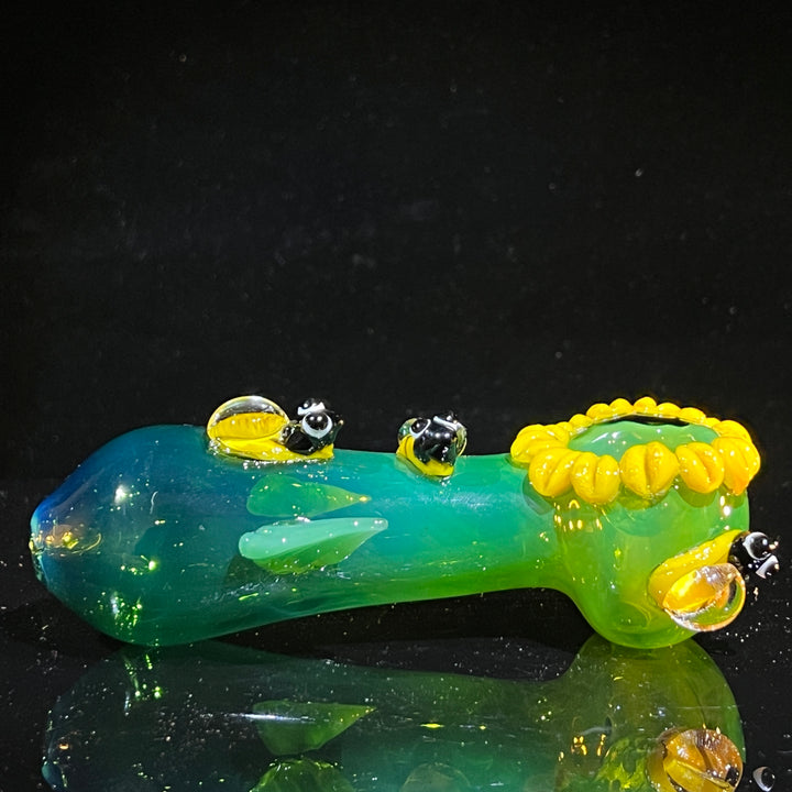 Sunflower Spoon Glass Pipe TG   