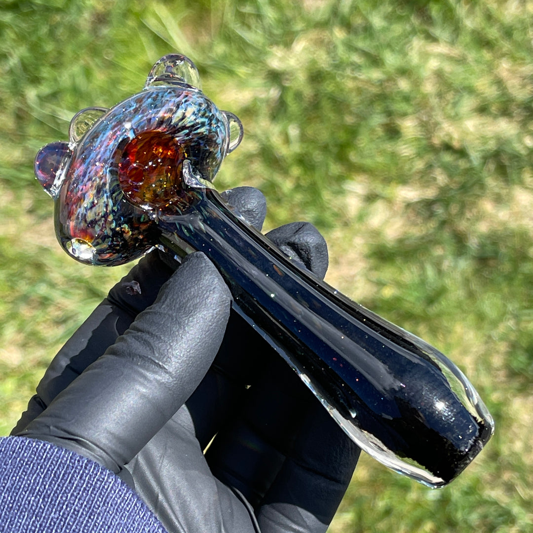 Purple Magic Marble Pipe Glass Pipe Beezy Glass   