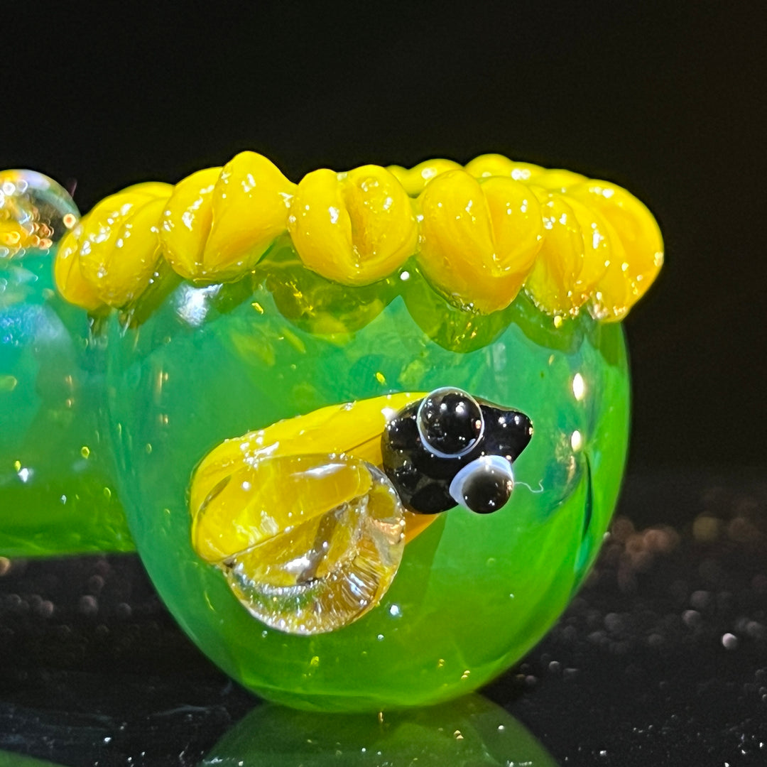 Sunflower Spoon Glass Pipe TG   