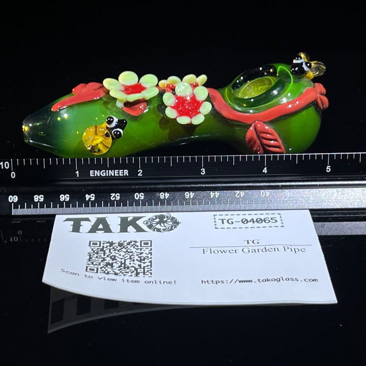 Flower Garden Pipe Glass Pipe TG   