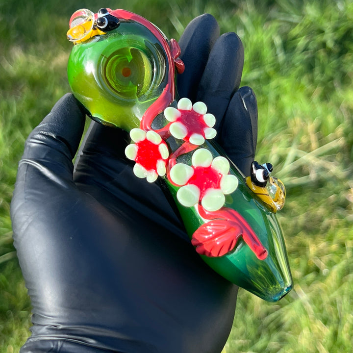 Flower Garden Pipe Glass Pipe TG   