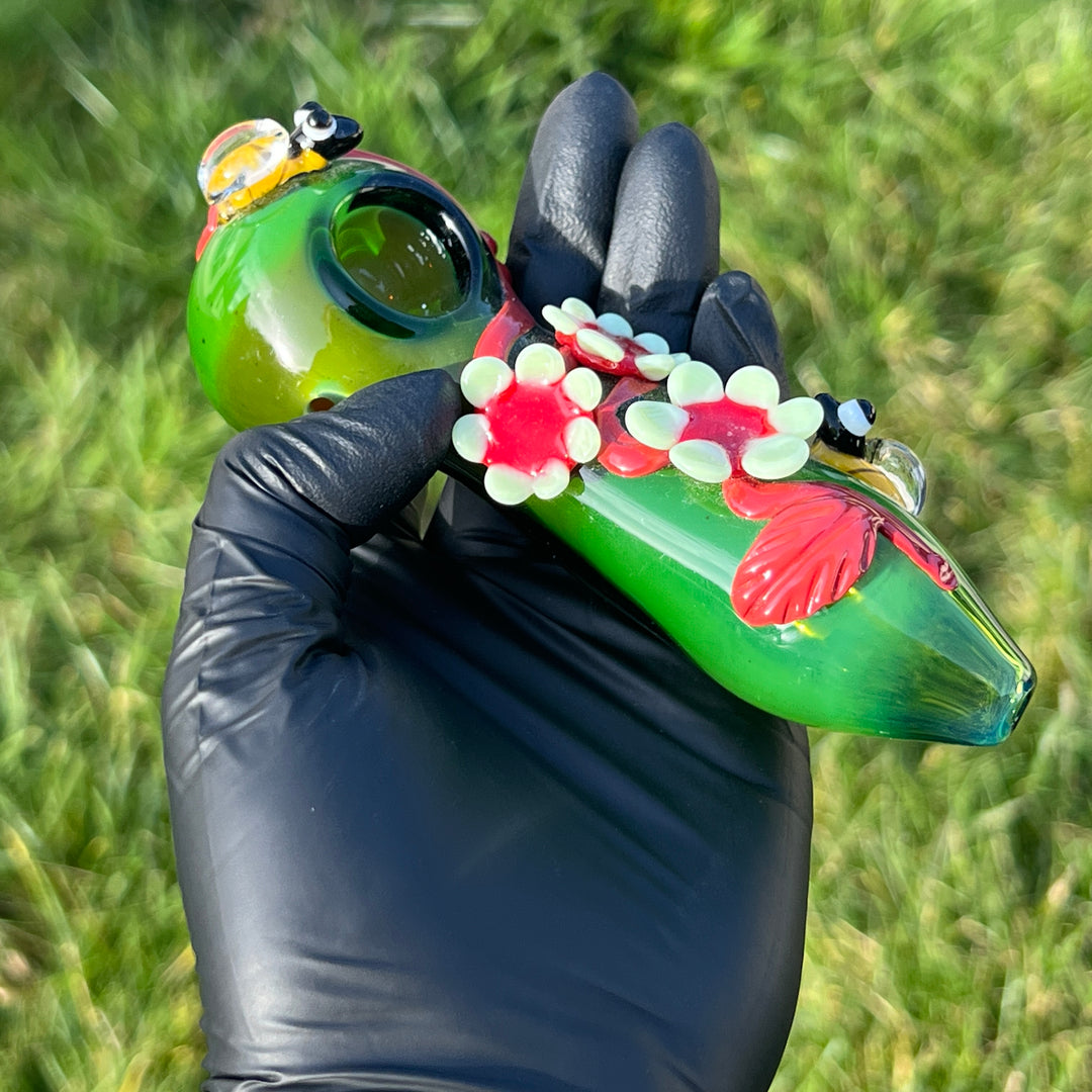 Flower Garden Pipe Glass Pipe TG   