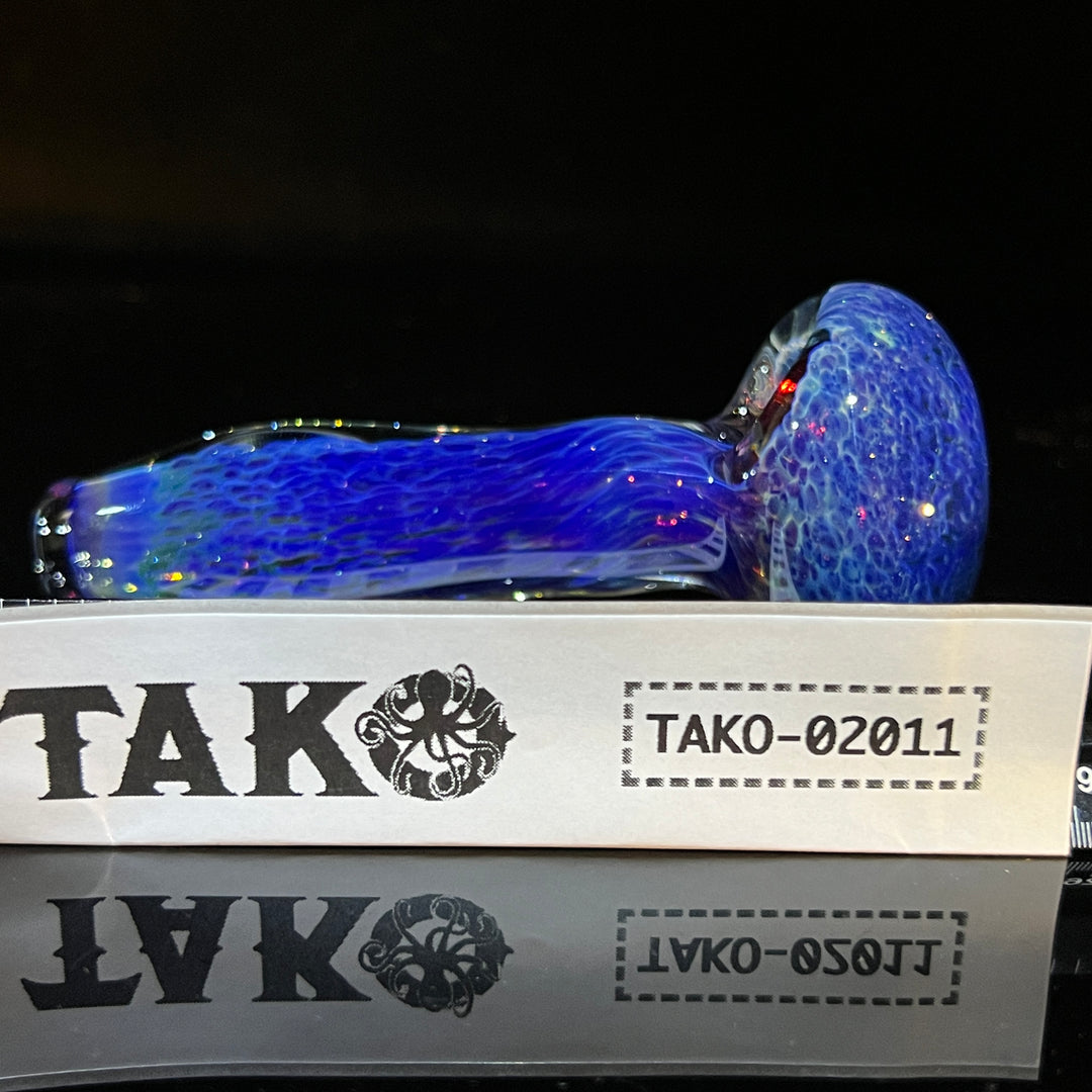 Purple Nebula Glass Pipe Glass Pipe Tako Glass   
