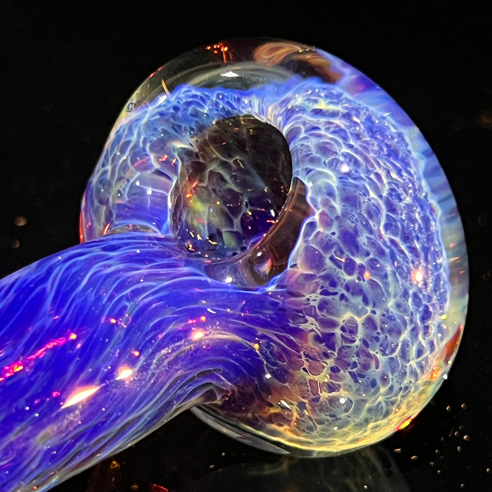 Purple Nebula Glass Pipe Glass Pipe Tako Glass   