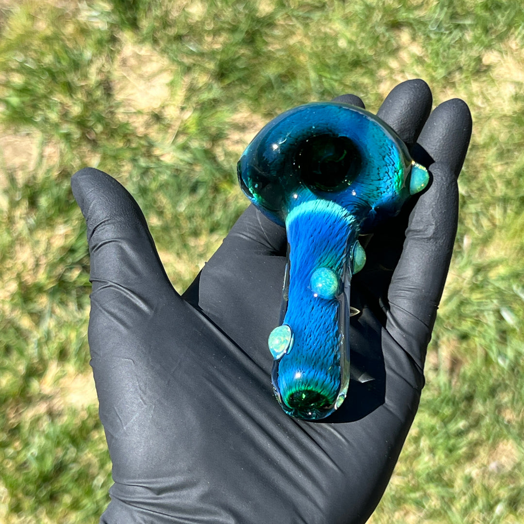 Thick Exp Green Pipe Glass Pipe Chuck Glass   