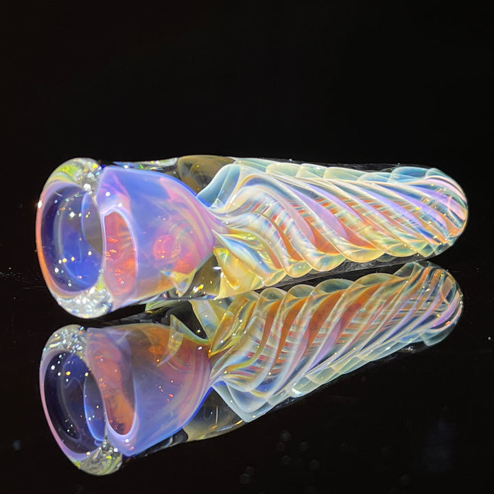 Thick Fume Chillum Glass Pipe Chuck Glass   