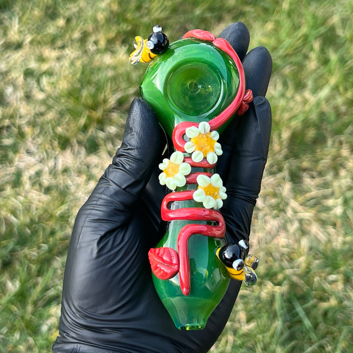 Flower Garden Pipe Glass Pipe TG   