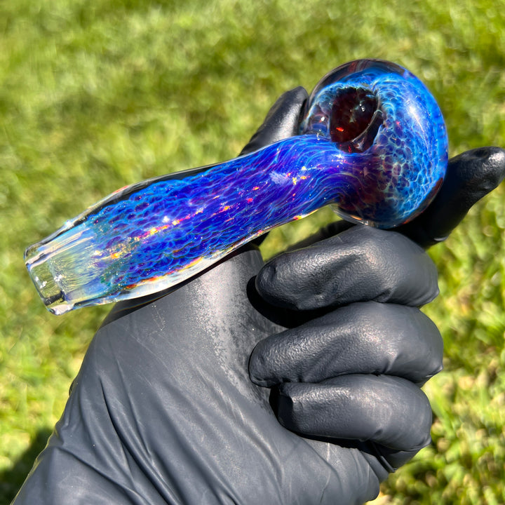 Purple Nebula Glass Pipe Glass Pipe Tako Glass   