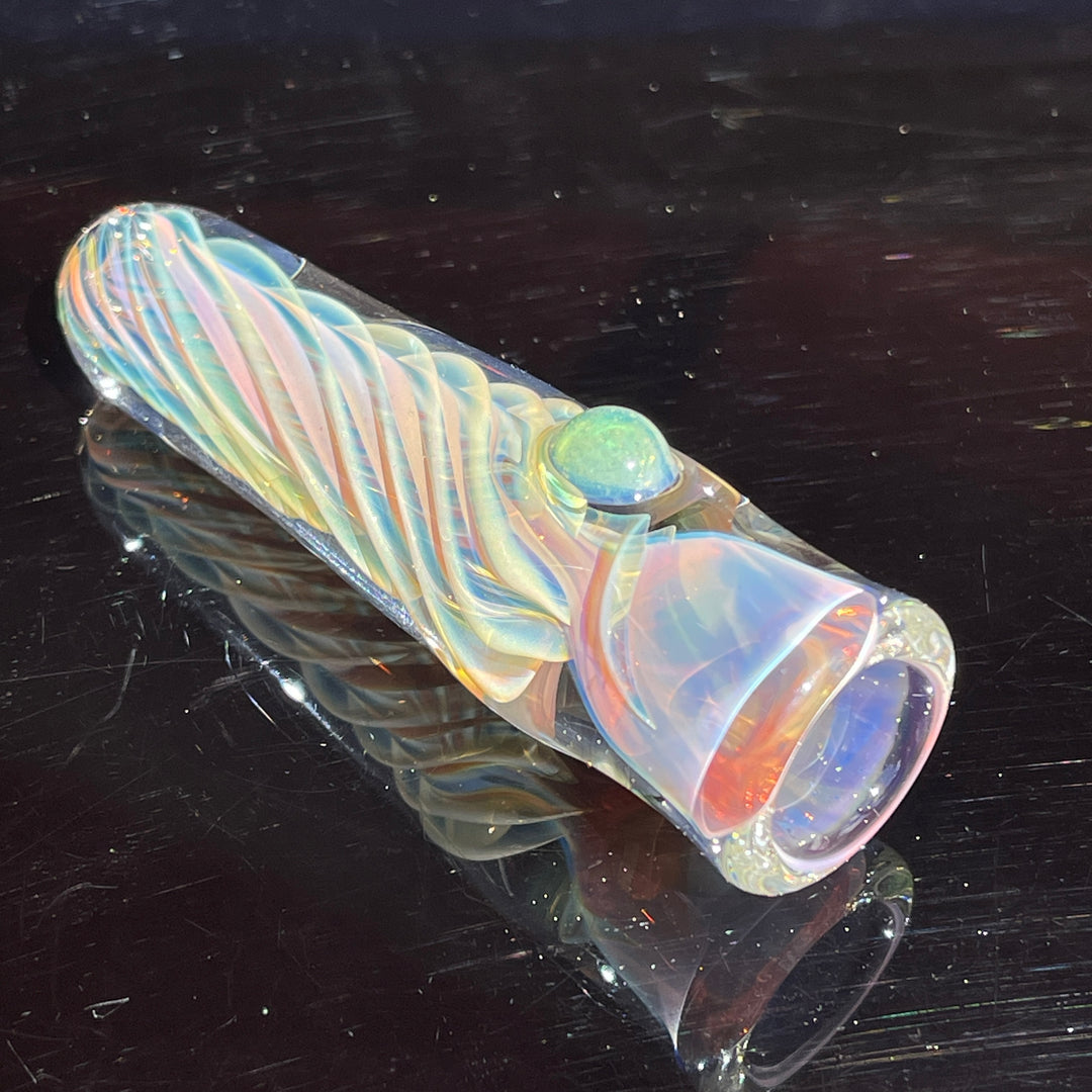 Thick Fume Chillum Glass Pipe Chuck Glass   