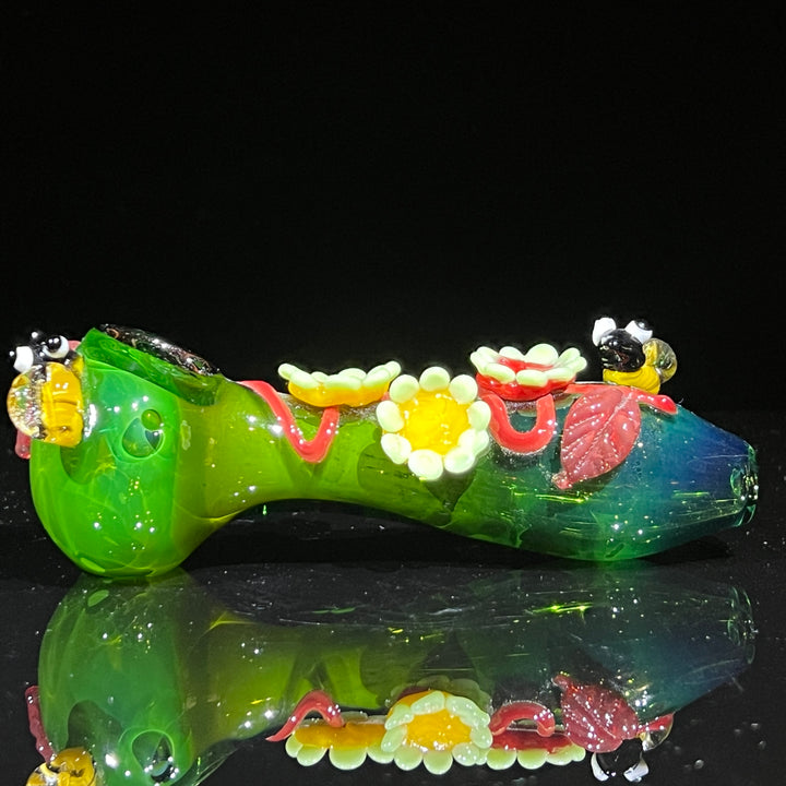 Flower Garden Pipe Glass Pipe TG   