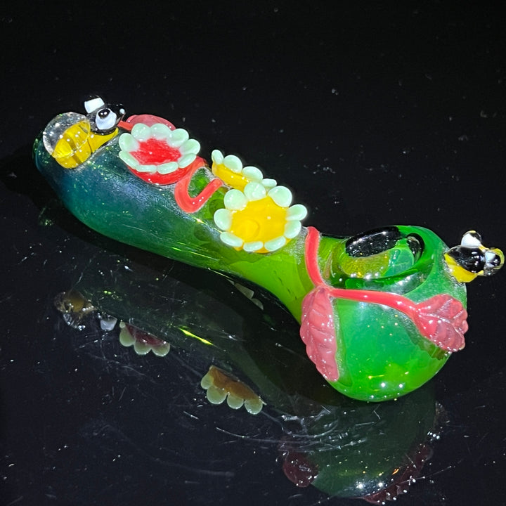 Flower Garden Pipe Glass Pipe TG   