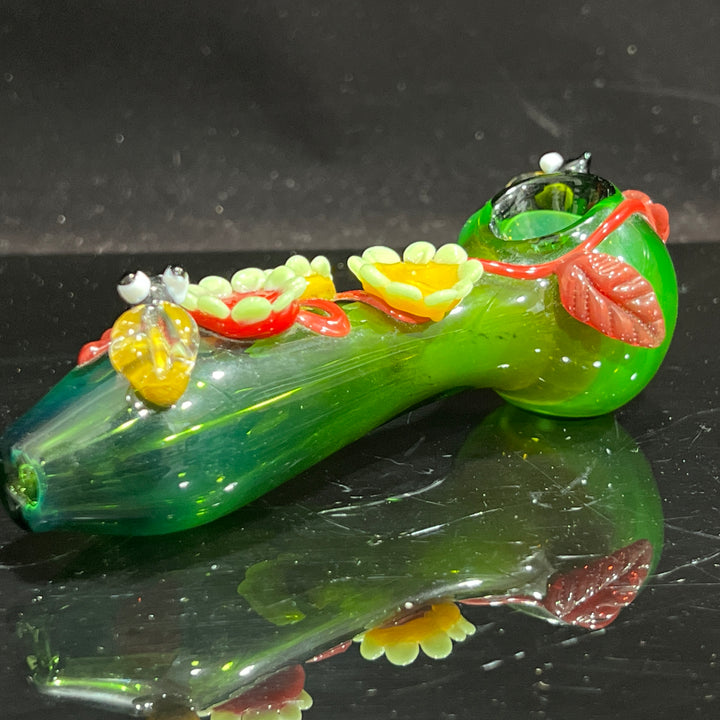 Flower Garden Pipe Glass Pipe TG   