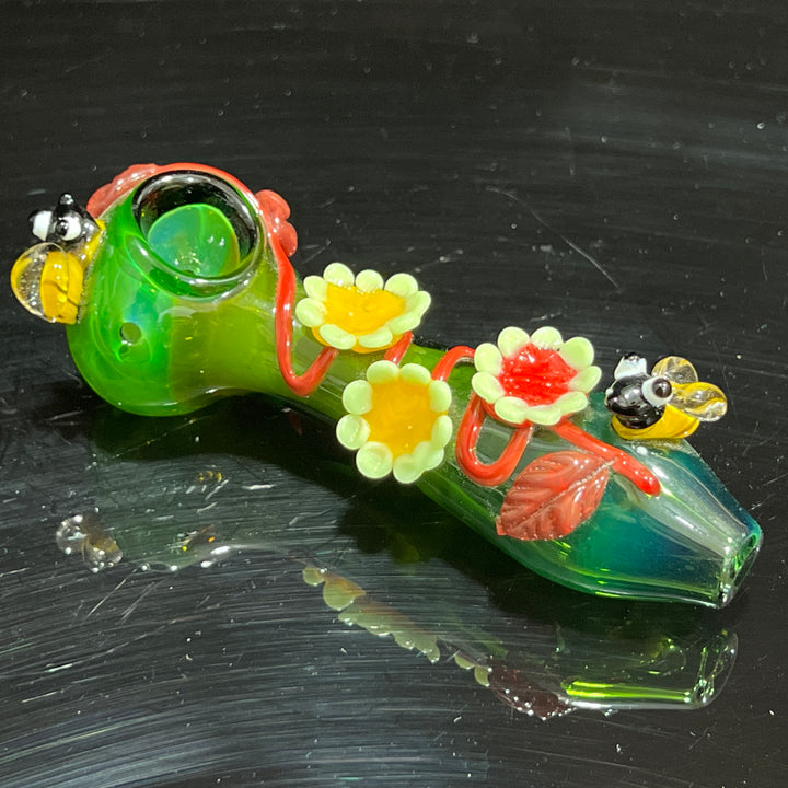 Flower Garden Pipe Glass Pipe TG   