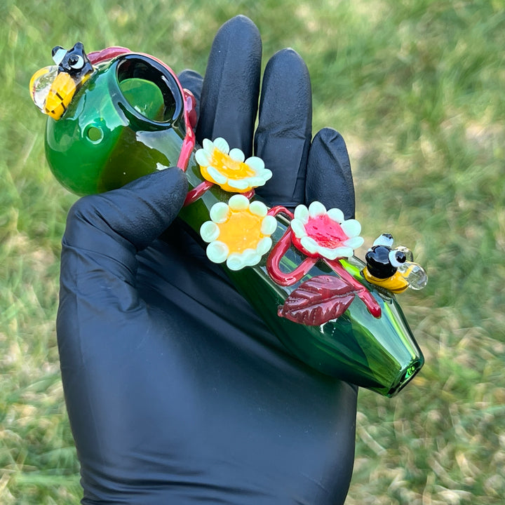 Flower Garden Pipe Glass Pipe TG   