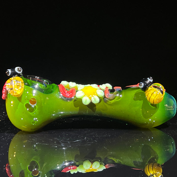 Flower Garden Pipe Glass Pipe TG   