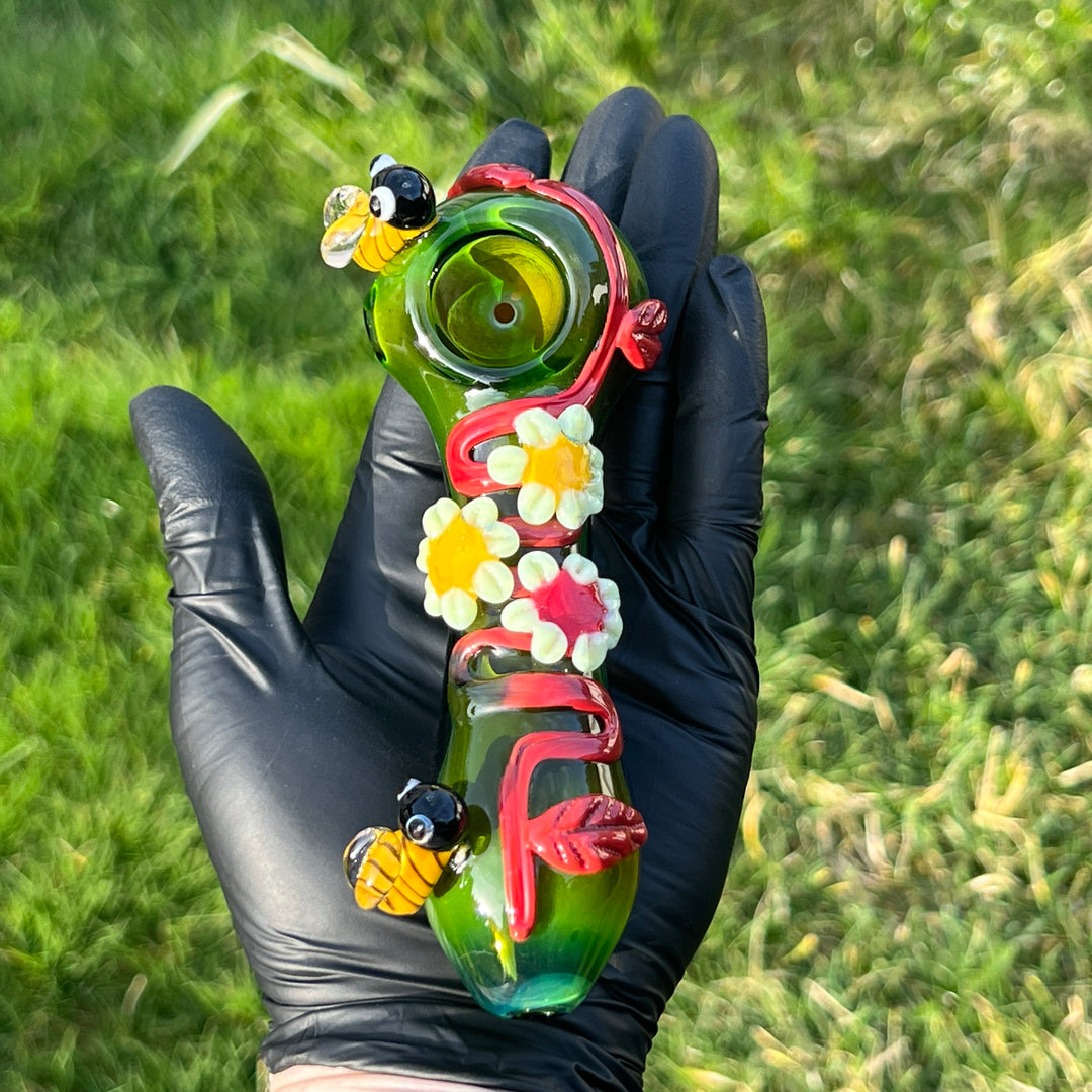 Flower Garden Pipe Glass Pipe TG   