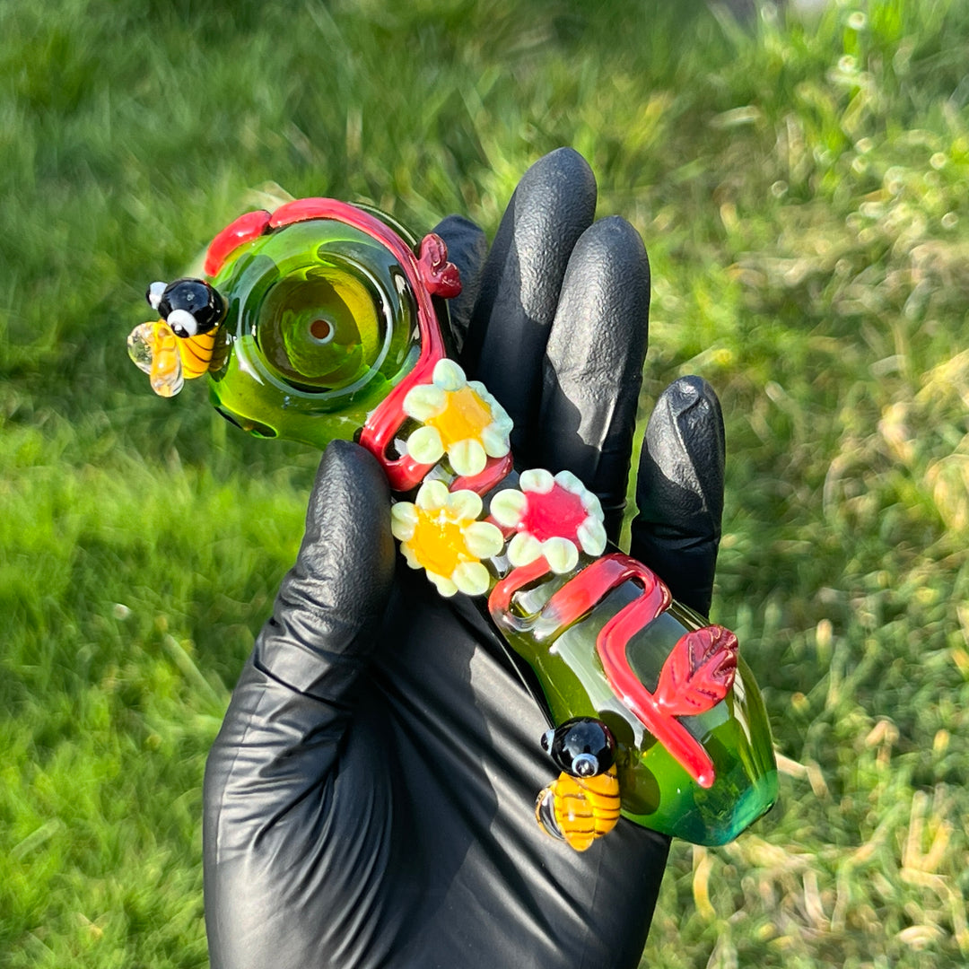 Flower Garden Pipe Glass Pipe TG   