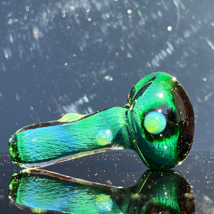 Thick Exp Green Pipe Glass Pipe Chuck Glass   