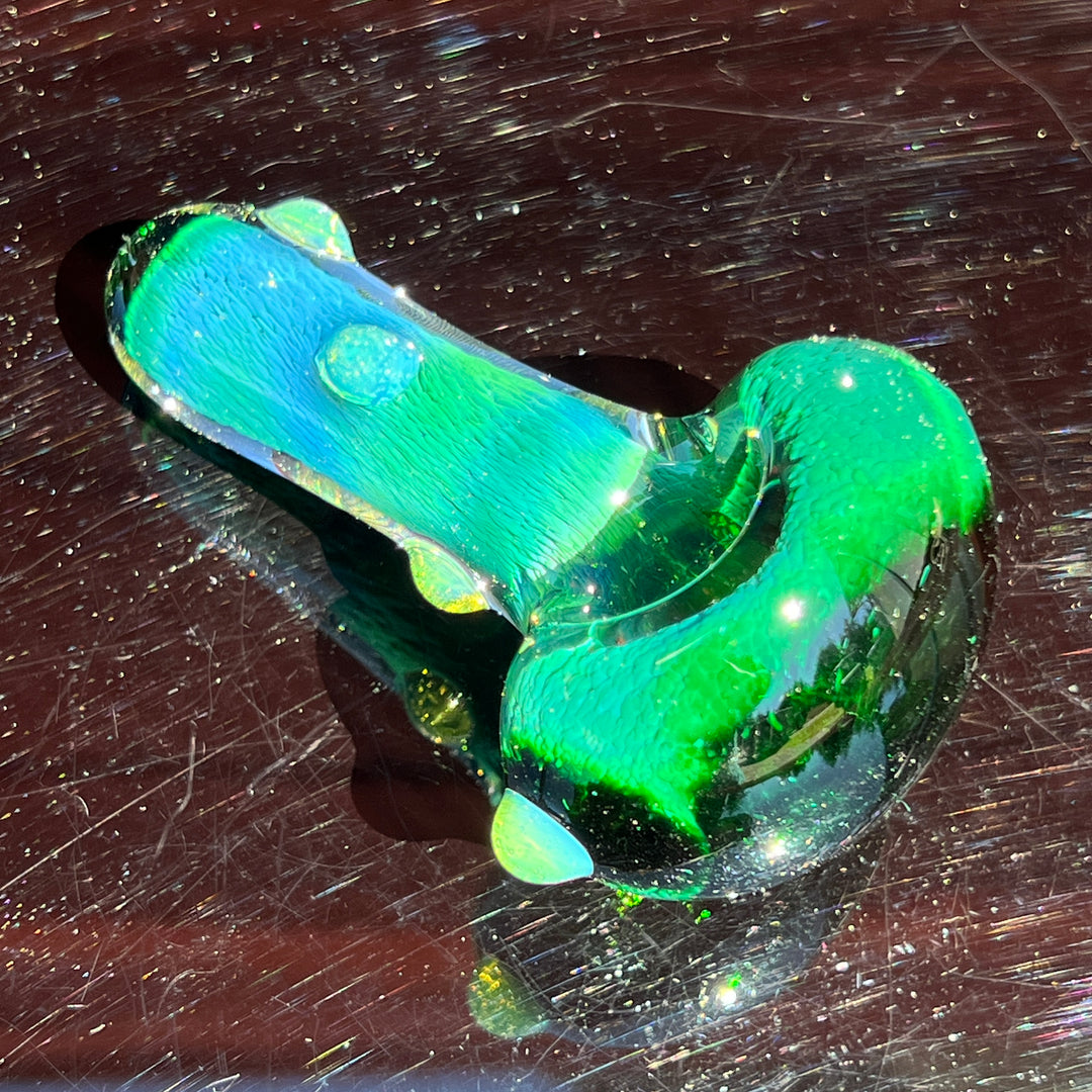 Thick Exp Green Pipe Glass Pipe Chuck Glass   