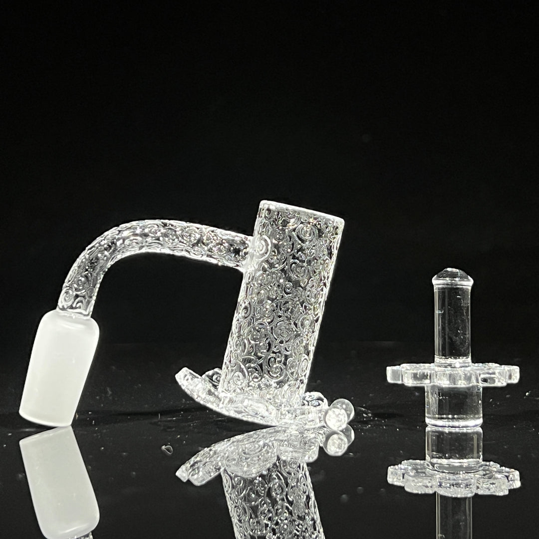 14 mm 90° Clouds Quartz Banger Accessory TG
