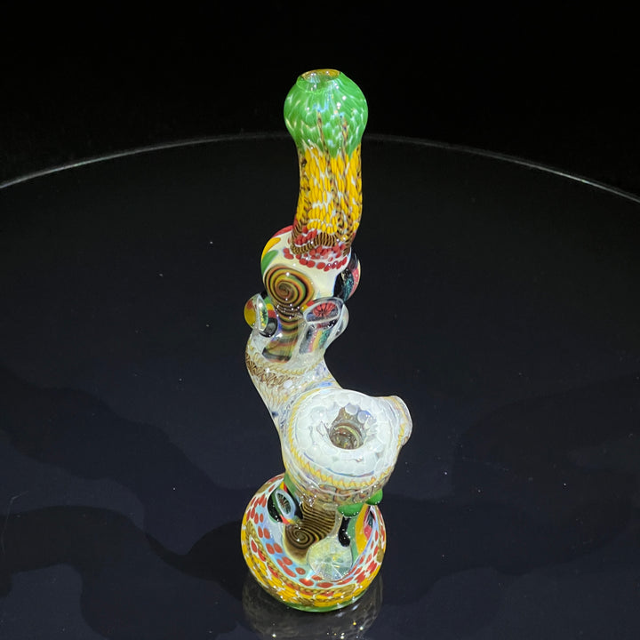 Glass Berry Cupcake Sherlock Bubbler Glass Pipe Glass Berry Cupcake