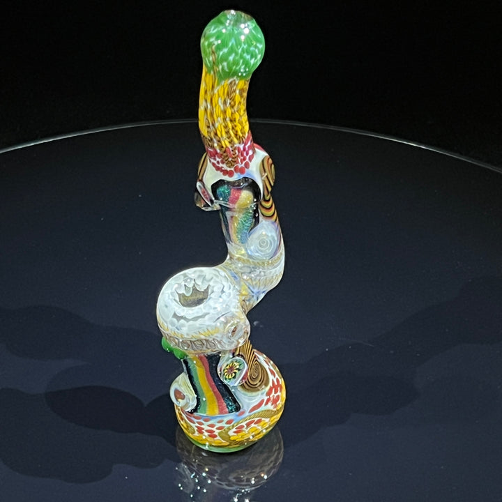Glass Berry Cupcake Sherlock Bubbler Glass Pipe Glass Berry Cupcake