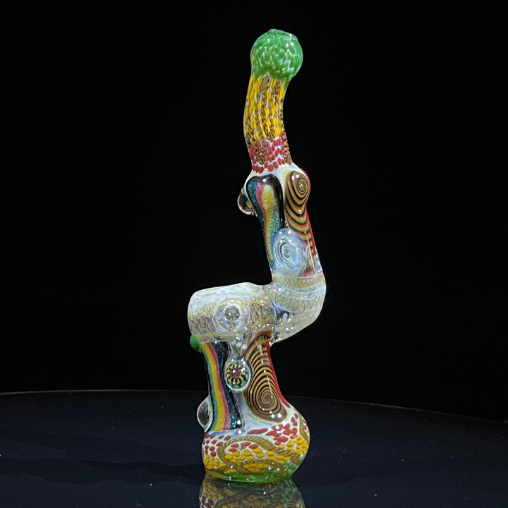 Glass Berry Cupcake Sherlock Bubbler Glass Pipe Glass Berry Cupcake