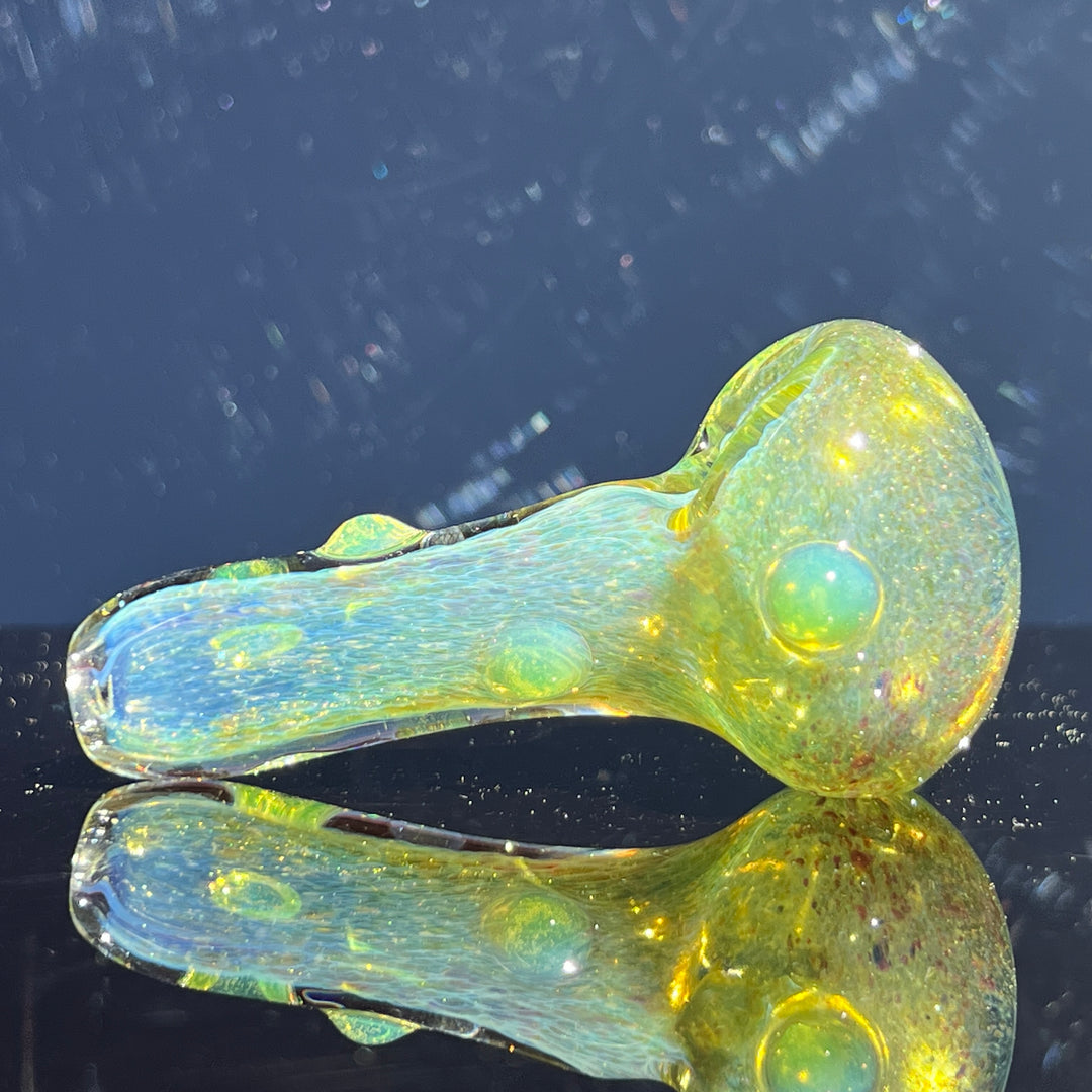 Mystery Aventurine Pipe Glass Pipe Chuck Glass   