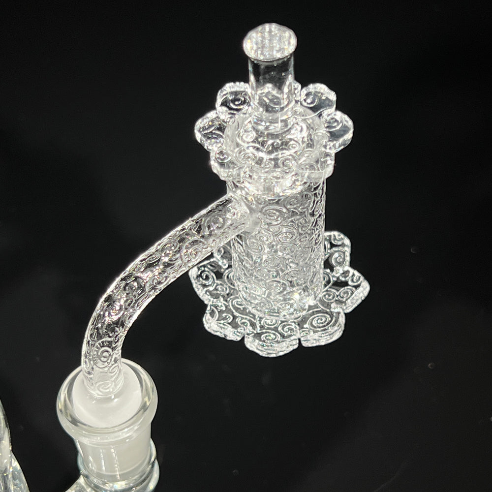14 mm 90° Clouds Quartz Banger Accessory TG
