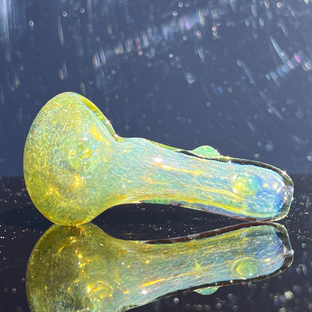 Mystery Aventurine Pipe Glass Pipe Chuck Glass   