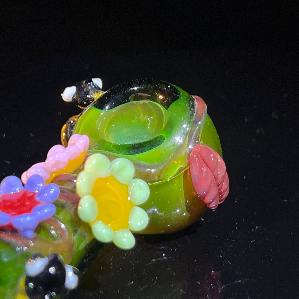 Flower Garden Pipe Glass Pipe TG   