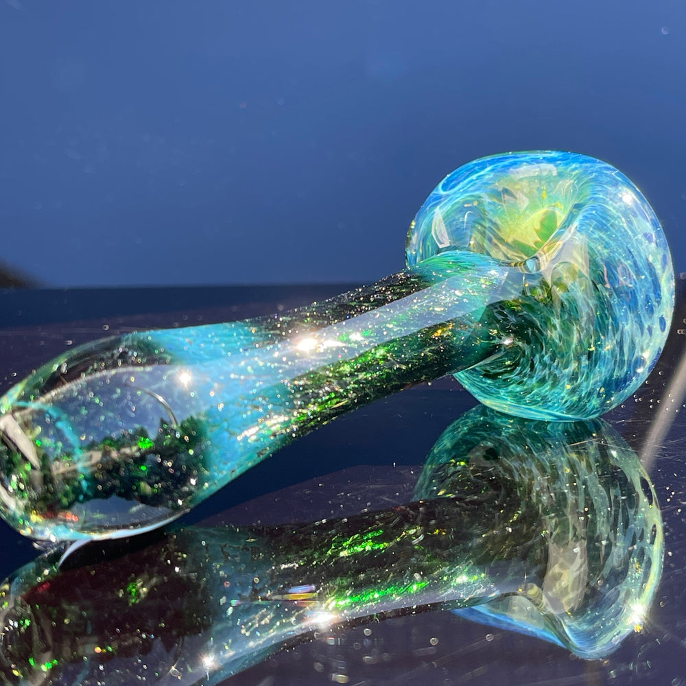 Experimental Jade Pipe Glass Pipe Beezy Glass   