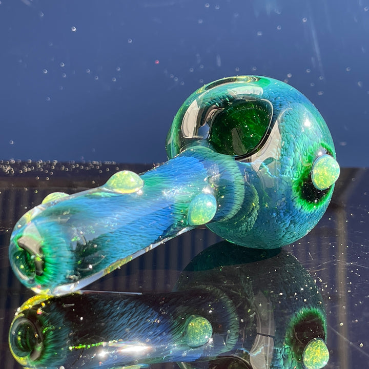 Thick Exp Green Pipe Glass Pipe Chuck Glass   