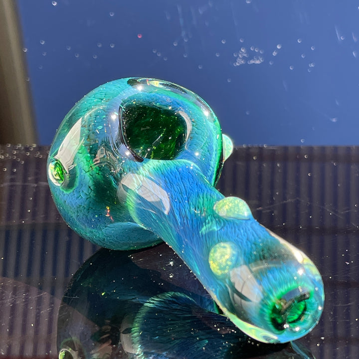 Thick Exp Green Pipe Glass Pipe Chuck Glass   