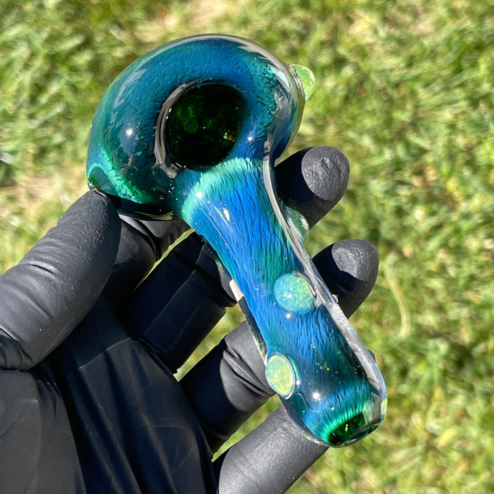 Thick Exp Green Pipe Glass Pipe Chuck Glass   